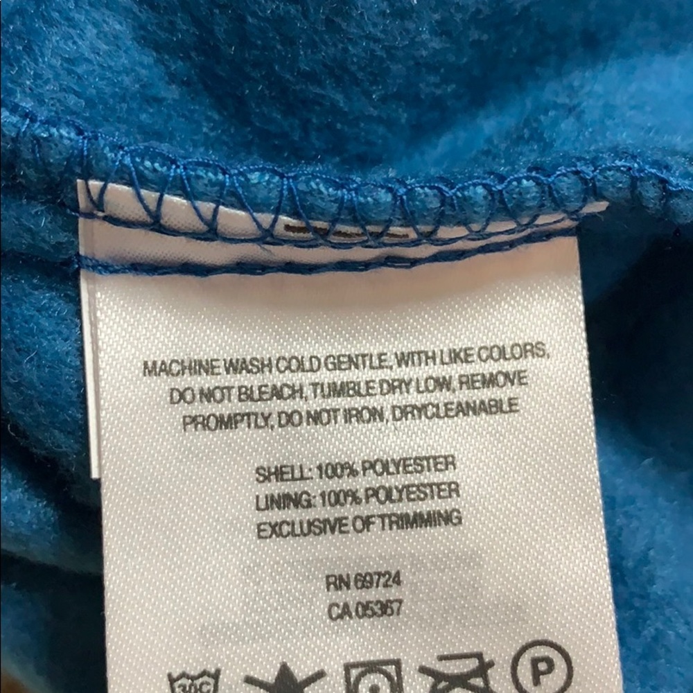 LAST ONE!  NWT Deep teal fleece Columbia jacket - Picture 7 of 7